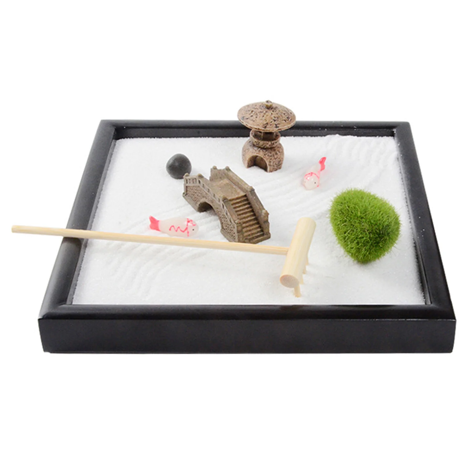 

Полимерный садовый песок, медитация, бытовые Ландшафтные украшения, креативное ремесло, Настольная статуя, подарок для гостиной, спальни, Декор