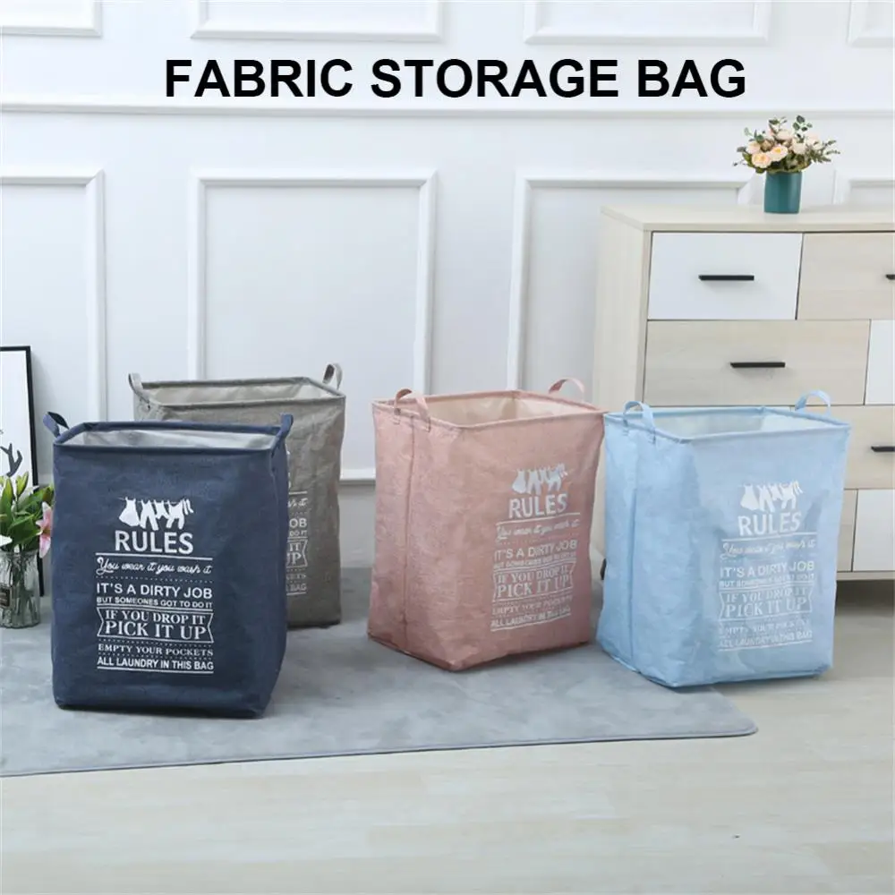 

Non-Woven Foldable Clothes Storage Organizer Laundry Basket Home Quilt Storage Bag Bathroom Dirty Clothes Storage Baskets