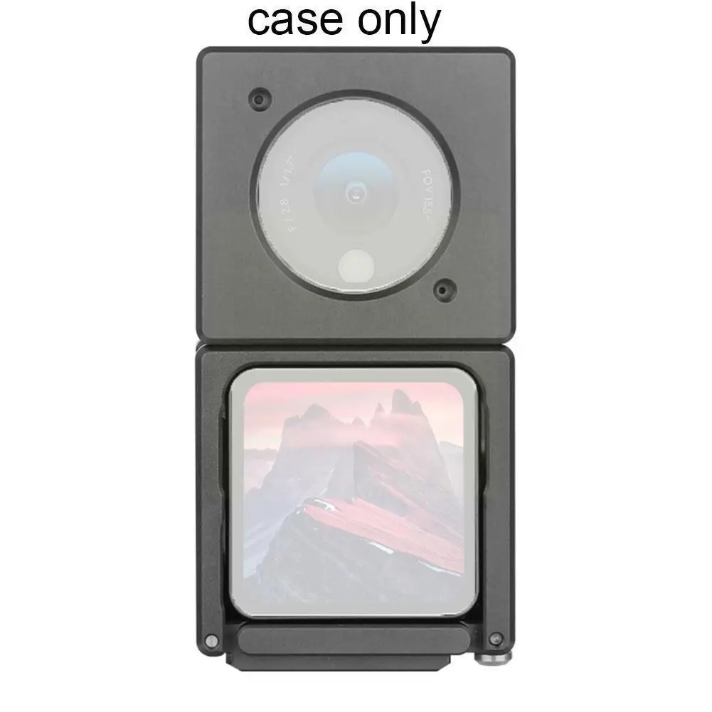 

For Djl Action2 Action Camera Magnetic Cage Aluminum Camera Anti-drop Protective Alloy Frame Sports W3d4