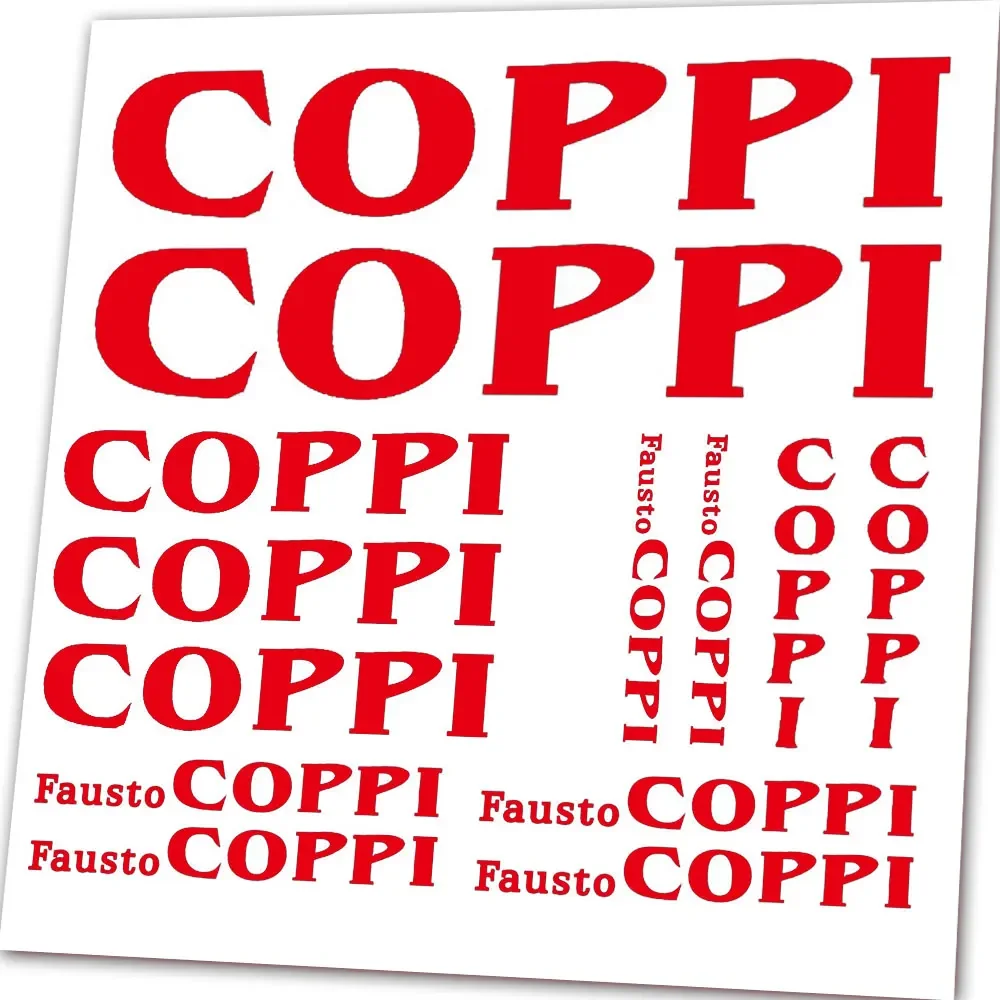 

Для велосипедной рамы Coppi сменные наклейки комплект наклеек