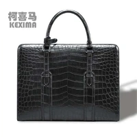 kexima cestbeau african imports nile crocodile crocodile skin man bag belly handbag decoration leather briefcase male bag