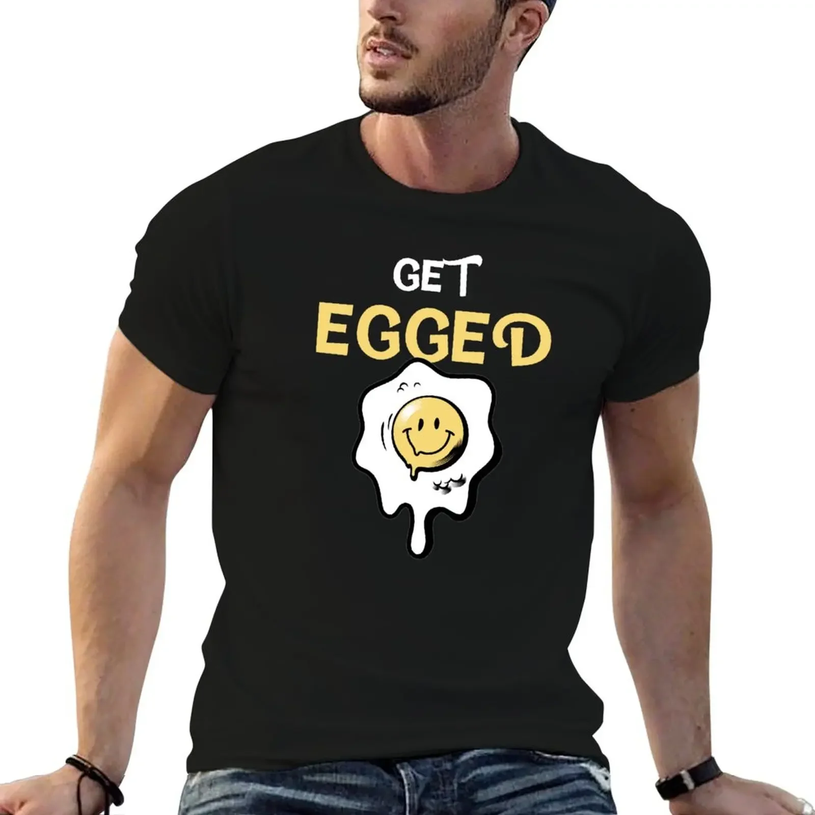 Футболка Get Egged футболка с графикой аниме мужская