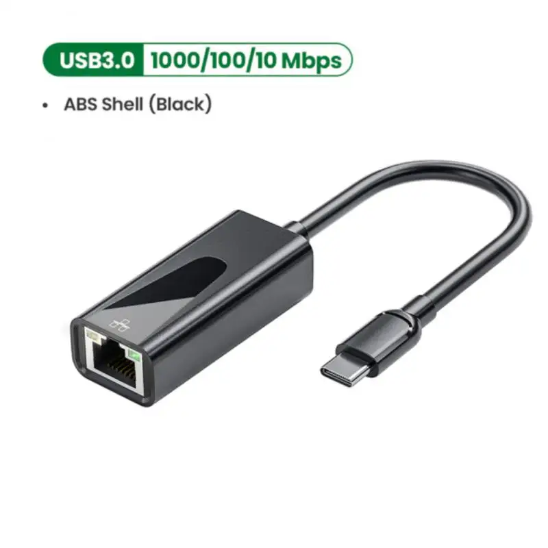

USB Ethernet 1000Mbps USB3.0 To RJ45 Network Card For Laptop PC Nintendo Switch Mi Box USB Ethernet Lan Adapter