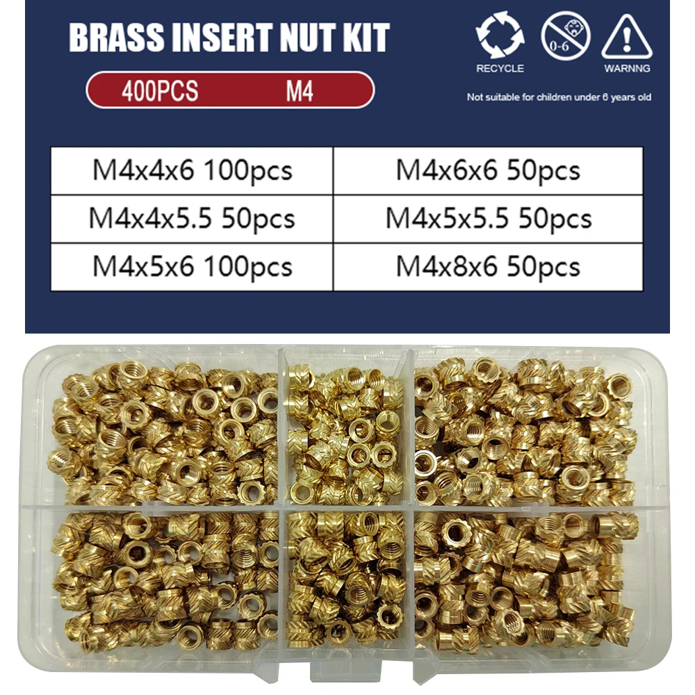 Комплект медных нагревательных вставок M2-M6