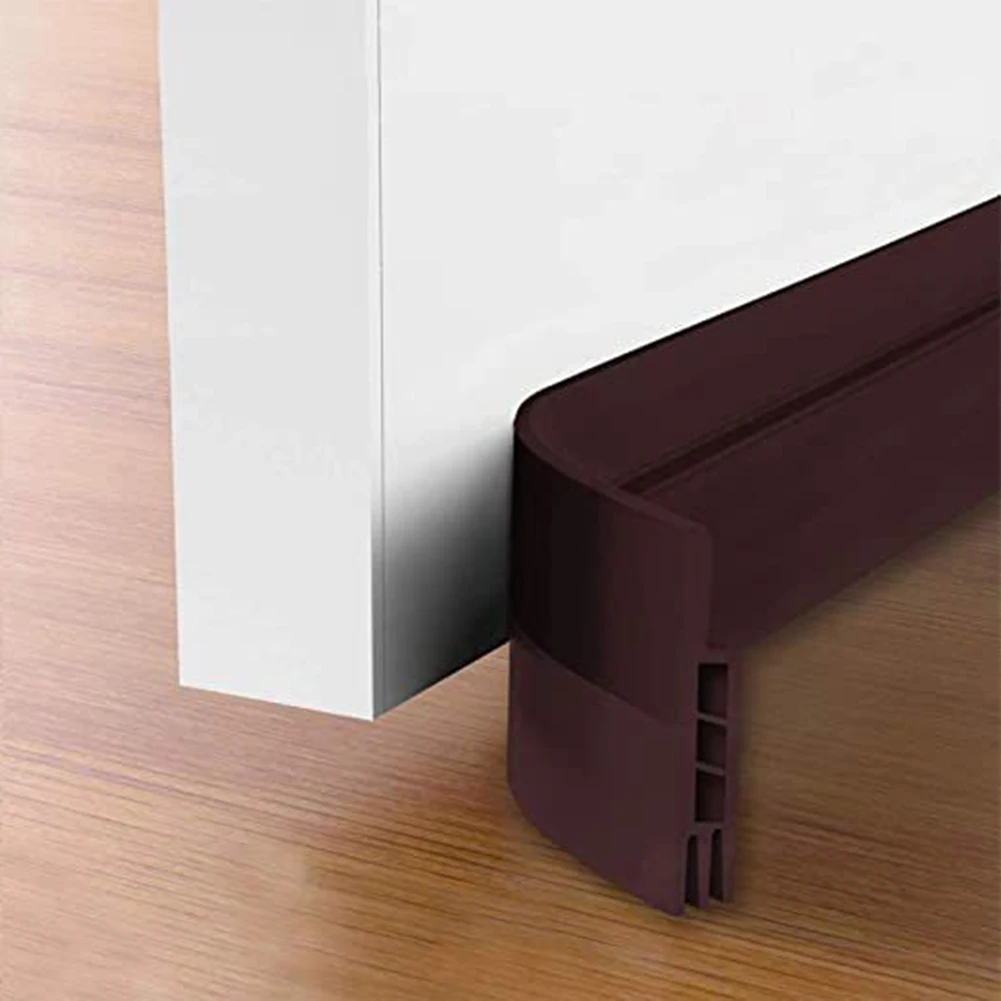 

100cm Door Bottom Seal Strip Under Door Weatherstrip Sealing Strips Draft Stopper Door Seal Anti-Cold Gap Blocker Windproof