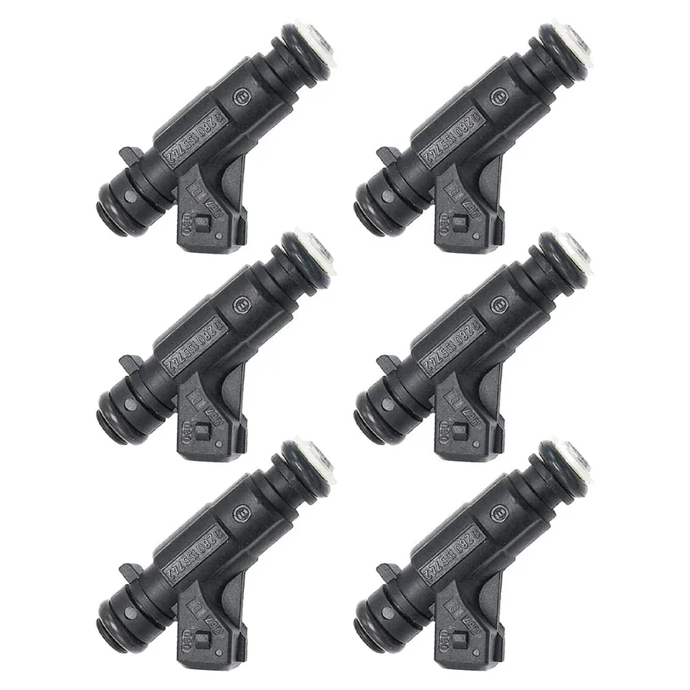 

Set of 6 Fuel Injectors A1120780049 0280155742 for Mercedes Benz CLK320 E320 C280 ML320 3.2L 2.8L V6 1998-2000