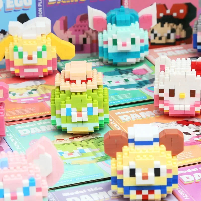 Disney 108 стиль стежка LinaBell Hello Kitty строительные блоки мультяшные фигурки принцессы