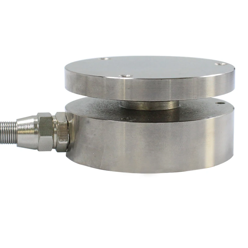 

Button Force Sensor Flat Membrane Box Transducer Compression Load Cell 200KG for Shock Hit Tap Test Weight Scale Automation