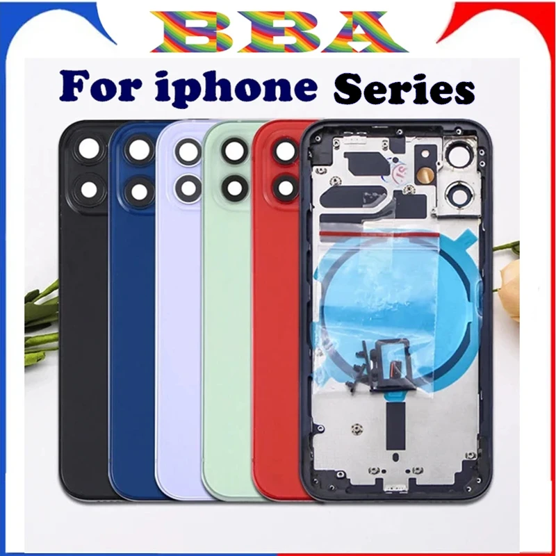 OEM Unibody стеклянное дверное шасси применяется для iphone 11 12 13 14 Pro Max задняя часть