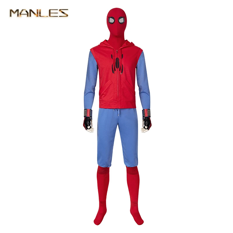 

Peter Parker Costume Cosplay Spiderman Movie Spider-Man: Homecoming Cosplay Costume Halloween