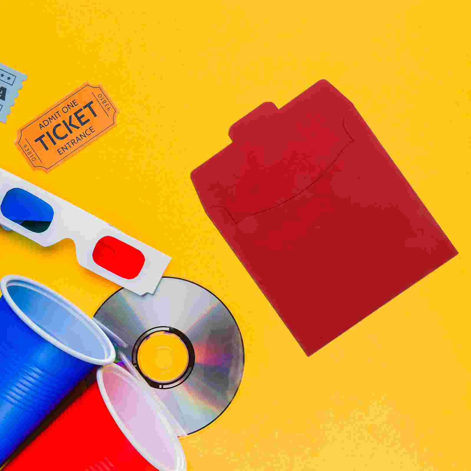 Коробка для компакт-дисков DVD упаковка из крафт-бумаги 20 шт