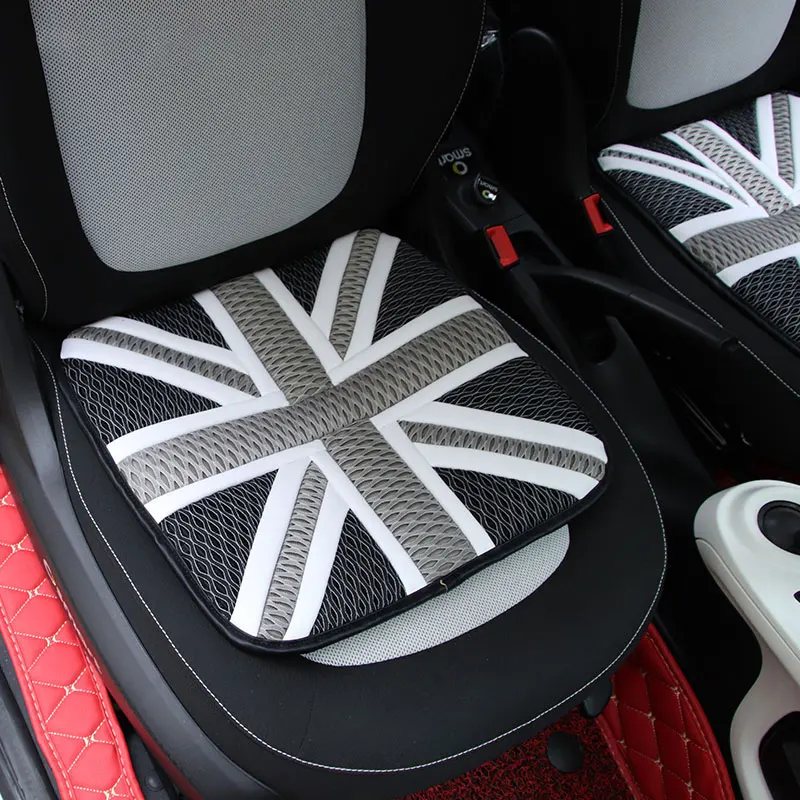 Украшение автомобиля дышащая подушка для сиденья из ледяного шелка четыре