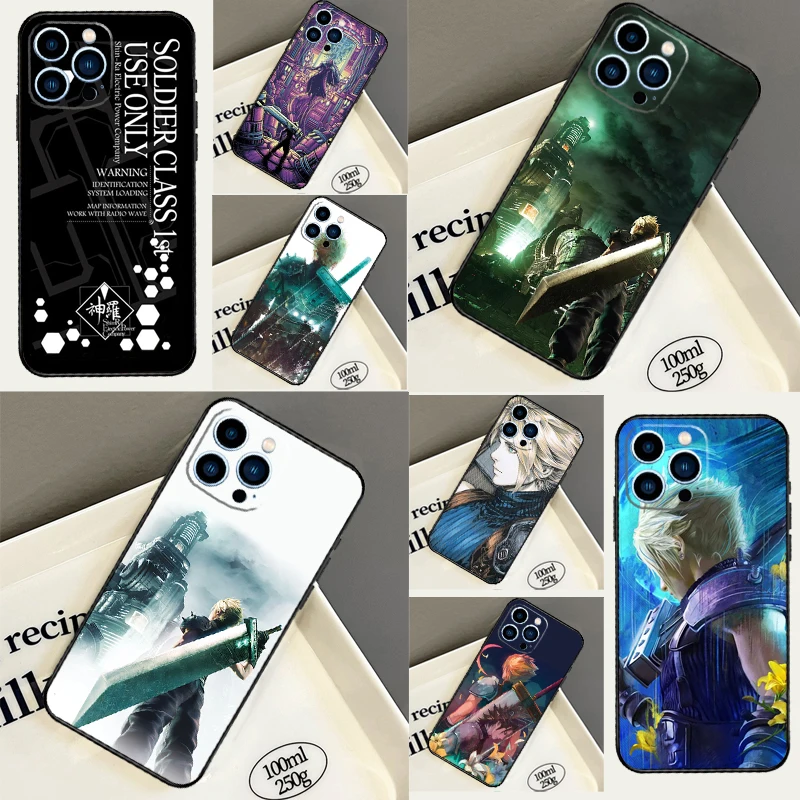 Фото Чехол Final Fantasy VII для Xiaomi 17 15 14 Ultra 13T 14T 15T Pro POCO X8 Pro Max F7 F5 F6 X5 X6 X7 F8 Pro №1