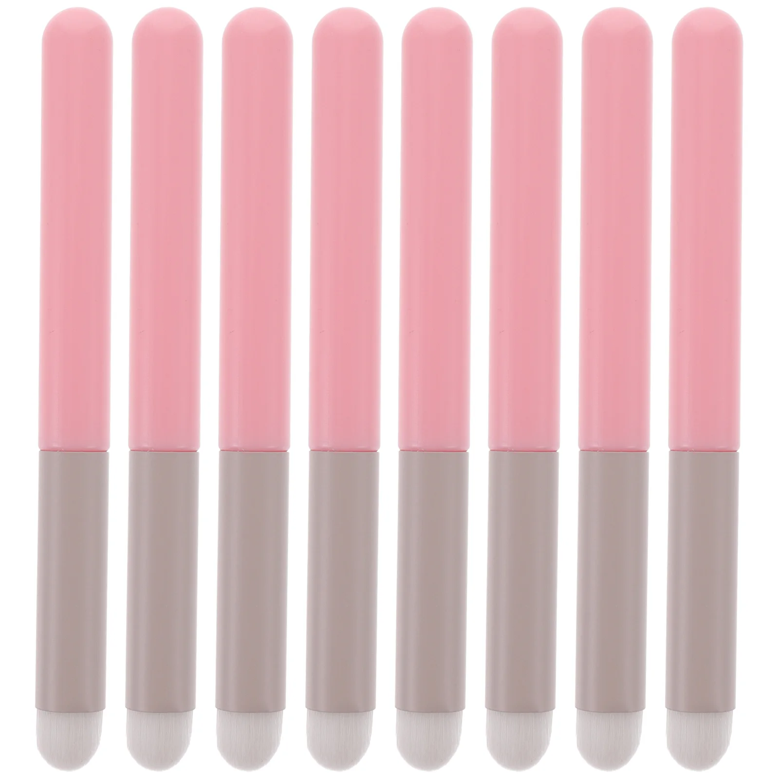 

8 Pcs Facial Tools Eyeshadow Applicator Lip Wands Brush Lipstick Sponge Foundation Balm Travel Small Concealer