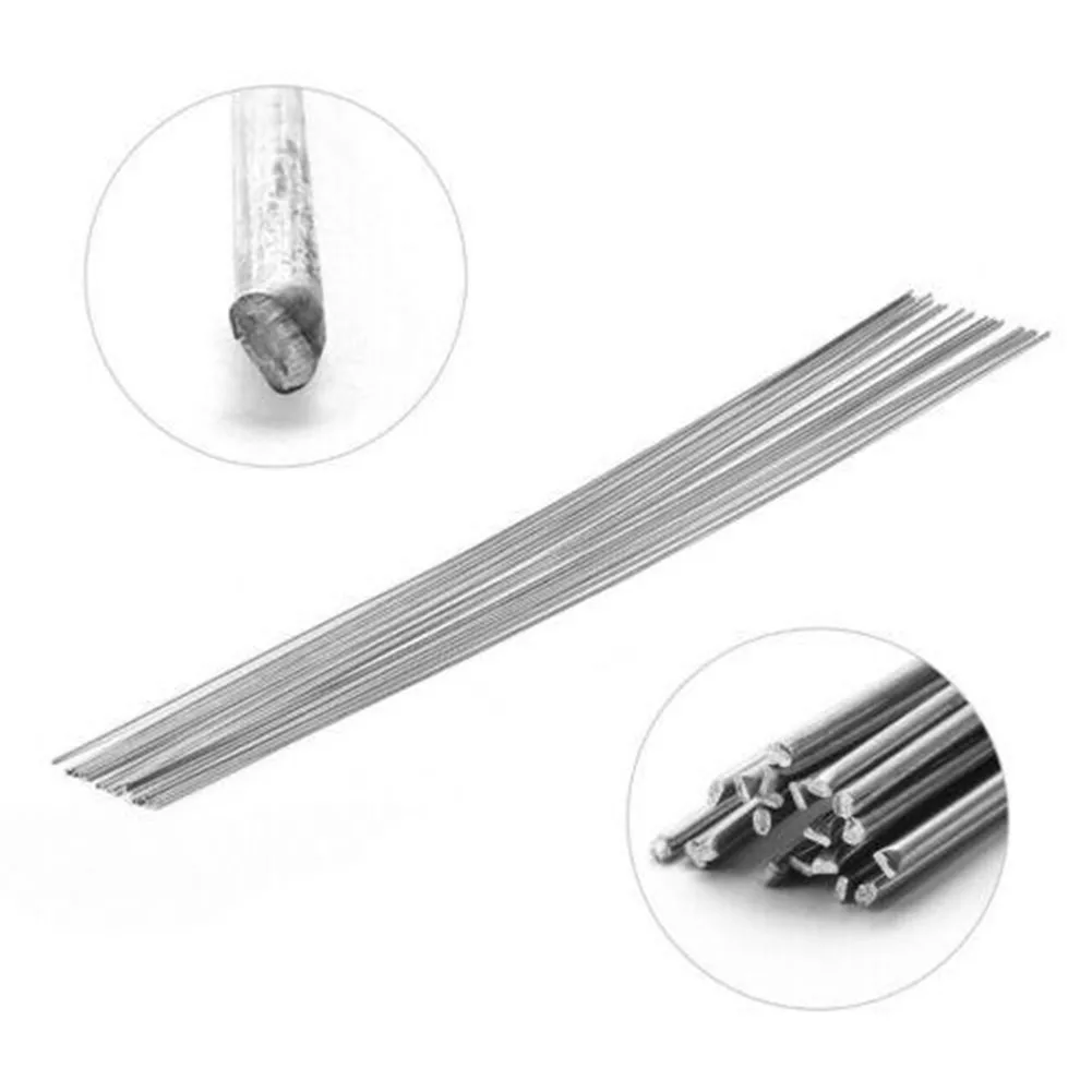 

20pcs Welding Rods Low Temperature 2x500mm Solution Soldering Flux-Cored Rods High Quality For Brazing Aluminum Alloy
