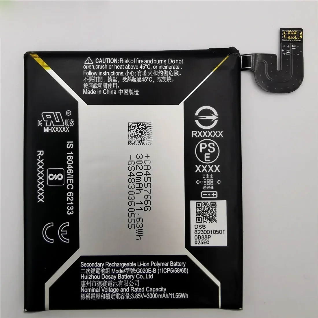 100% оригинальная новая высококачественная замена телефона аккумулятор 3000 мАч