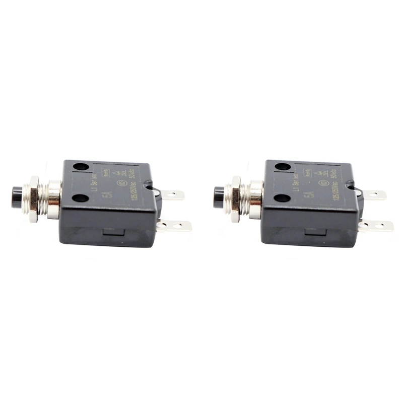 Сбрасываемый автоматический выключатель с водонепроницаемой крышкой 2x5 А 12 В/24 В