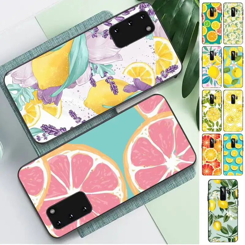 

fruit lemon Phone Case for Samsung S10 21 20 9 8 plus lite S20 UlTRA 7edge