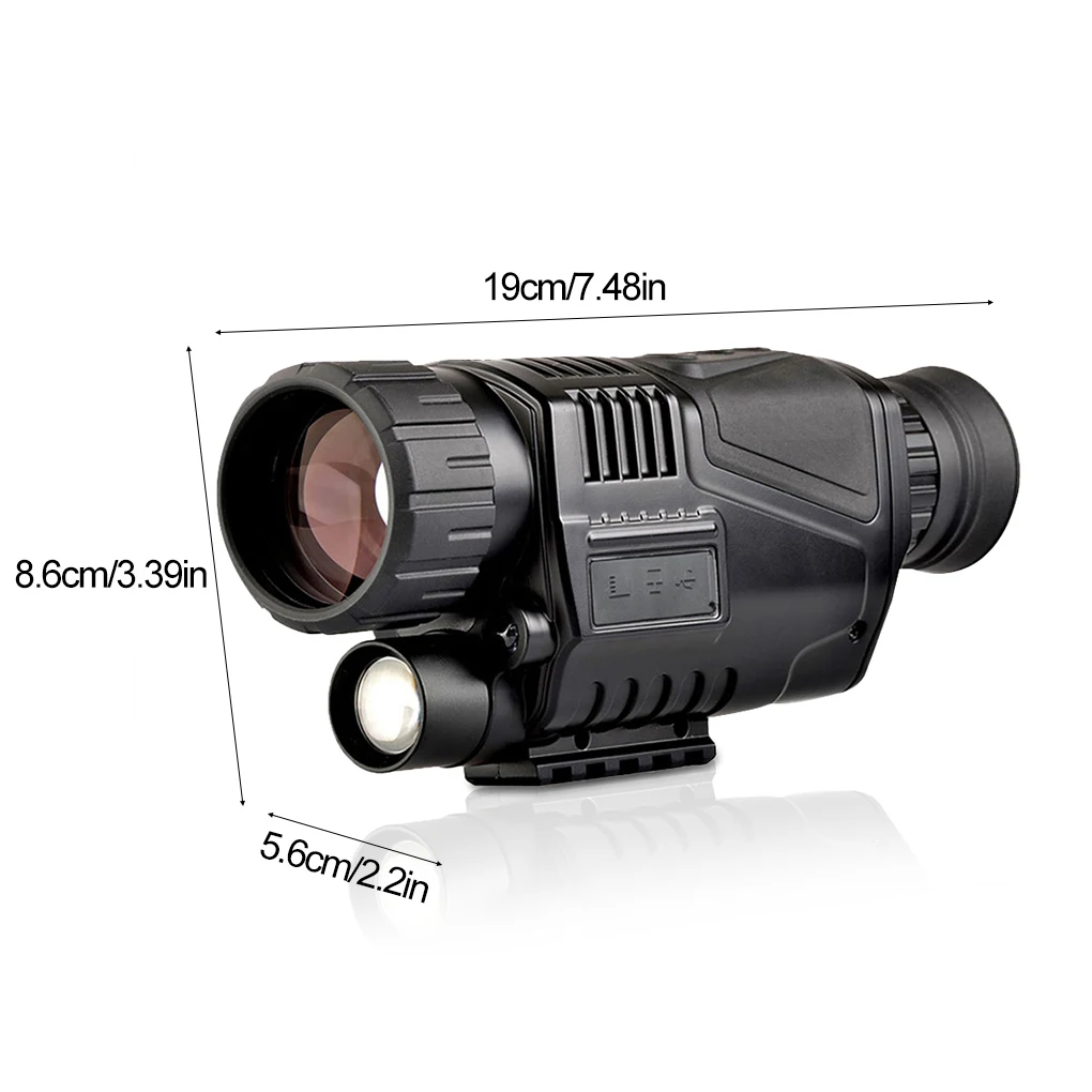 

Portable Monocular Night View Digital Infrared Waterproof Telescope Outdoor Hunting Spotter Camera Adults Kids Camping Supplies