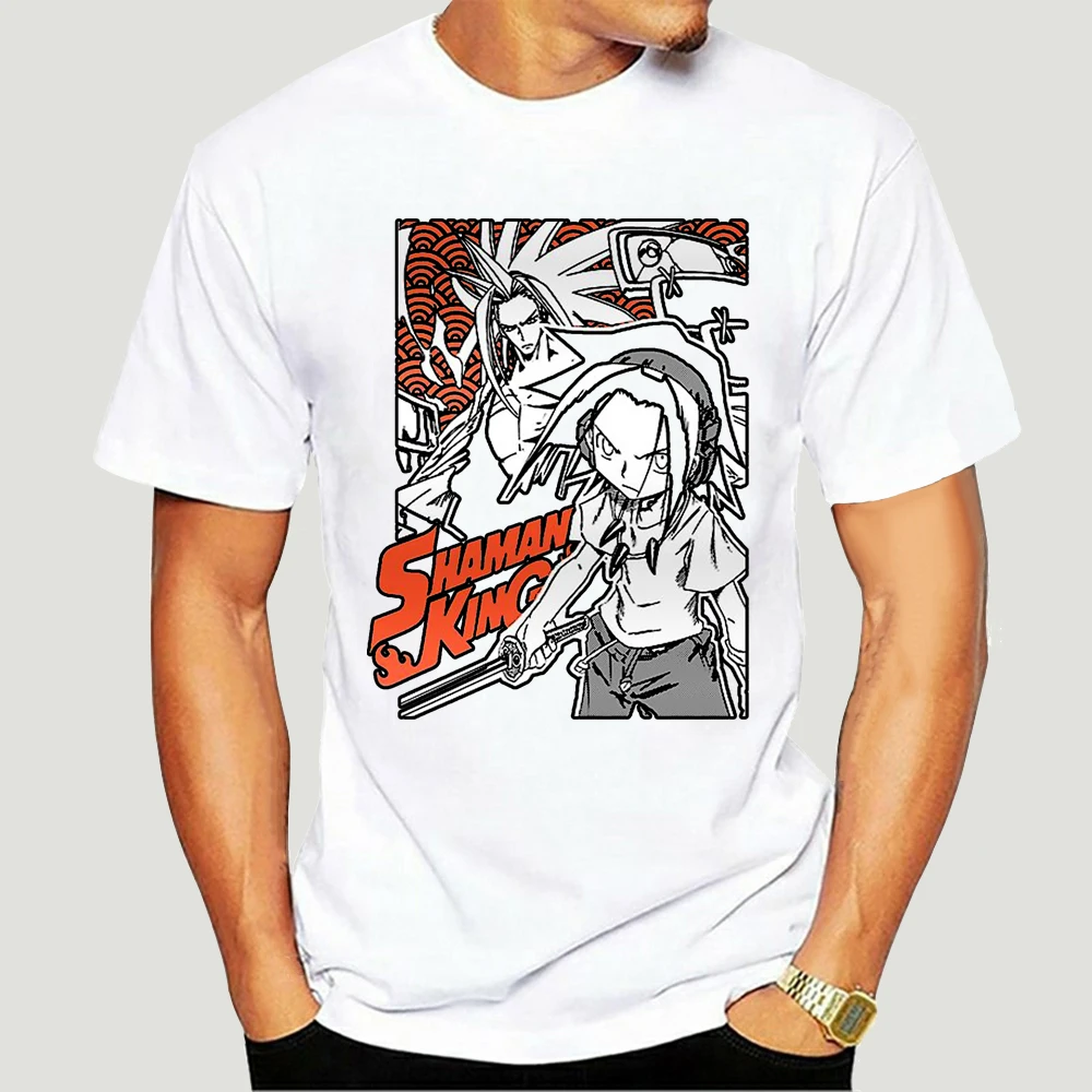 

Футболка Shaman King в Корейском стиле, Женская милая уличная одежда, футболка с забавным принтом, женская одежда, футболка 6830X