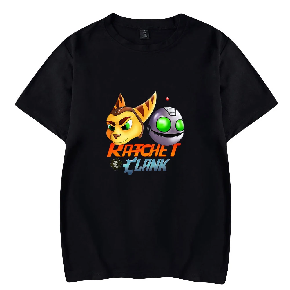 

Ratchet and ClankTshirt O-Neck Summer Short Sleeve Men Women's Tshirt Harajuku Streetwear 2021 Pop Game Unisex Clothes Plus Size