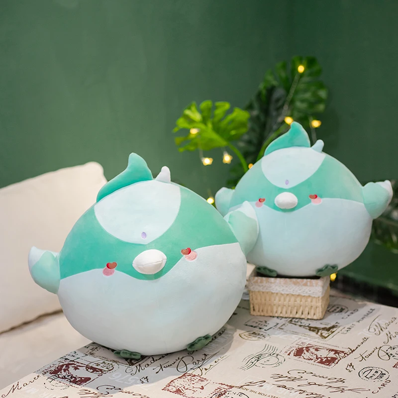 

Genshin Impact Xiao Plush Dolls Pillow Toy Teyvat Zoo Cute Soft Stuffed Cartoon Home Decor Game For Kid Birthday Christmas Gift