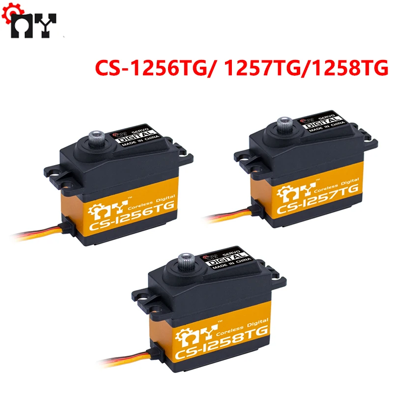 OverShoot MY Servo CS-1256TG/1257TG/1258TG Высокоскоростной цифровой стандартный сервопривод без