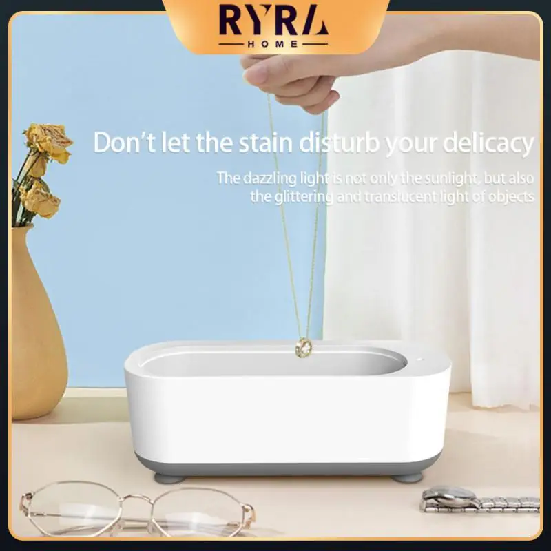 

Usb Rechargeable Ultrasonic Cleaning Machine Intelligent Wash Cleaner Portable Cleaning Machines Multifunctional Household Items