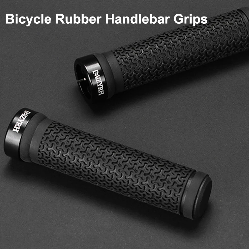 

Bicycle Grips Rubber Integrated MTB Cycling Hand Single-sided Locking Mountain Bike Handlebar Shock Absorption Handlebar Cover