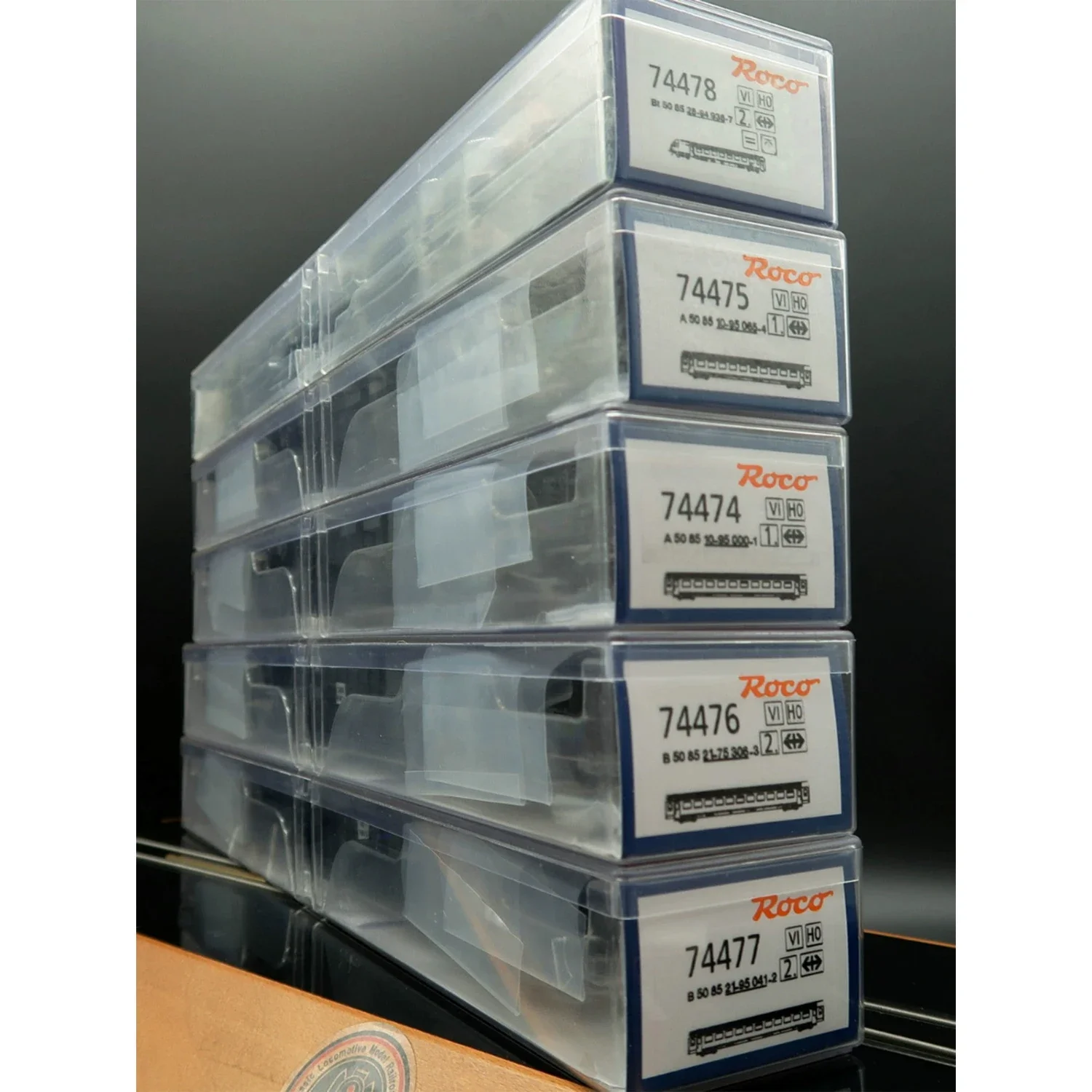 Модель поезда ROCO HO 1/87 модель 74474-5678 SBB 6-го поколения 5-секционная игрушечный