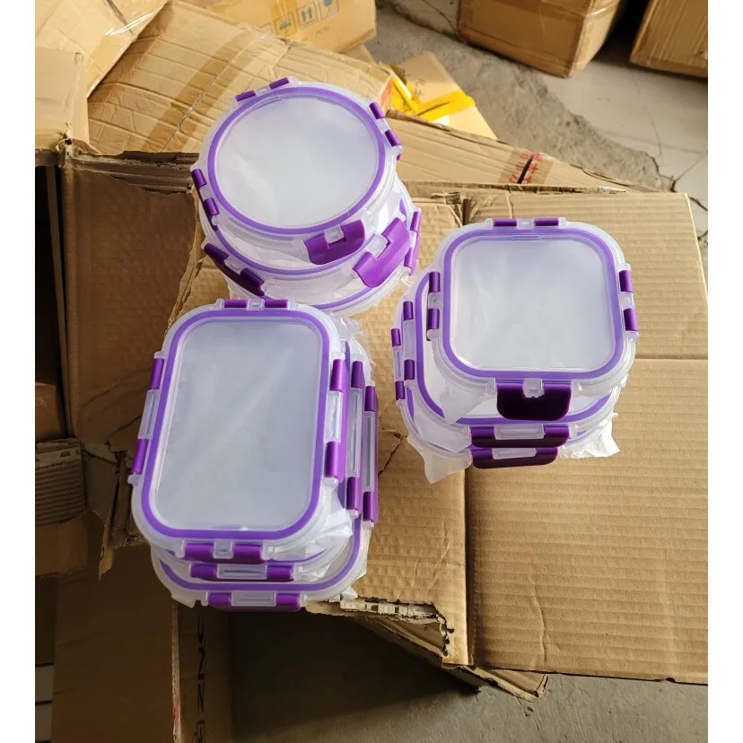 ! 9-Piece Crisper Set High Temperature Resistance Oven Microwave up to-20 ℃ to 450