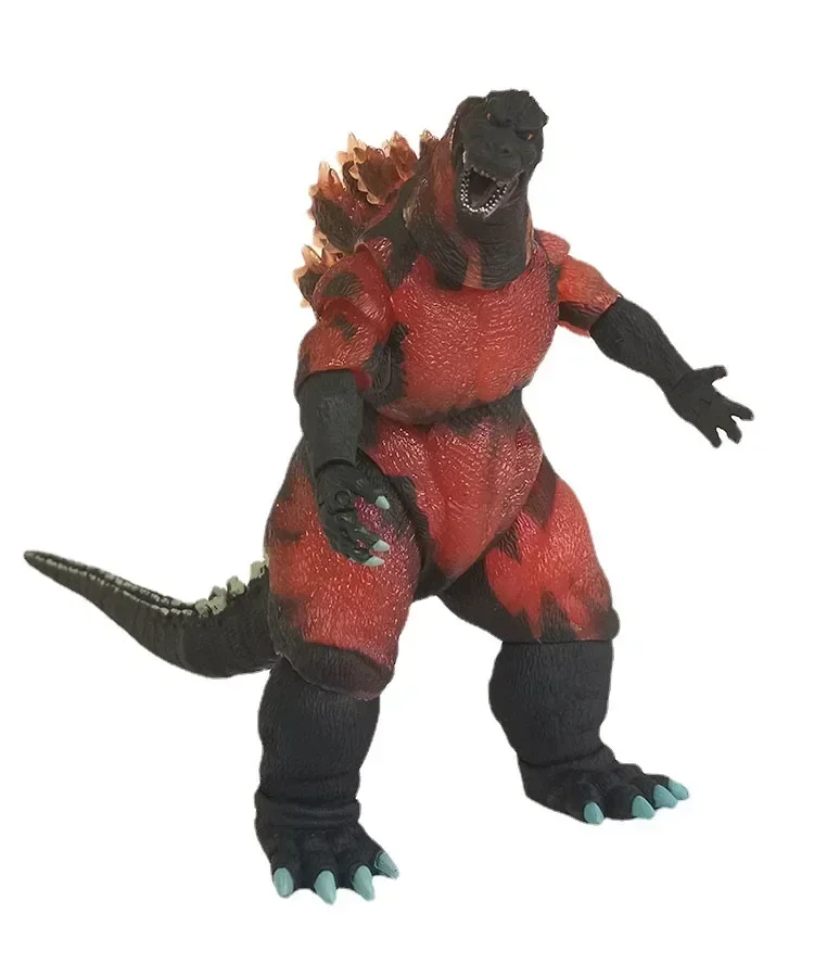 Фото Фигурка героя фильма NECA 1995 Red Fire Godzilla burn, артикулированная, ПВХ, подарок для детей, 18 см №3