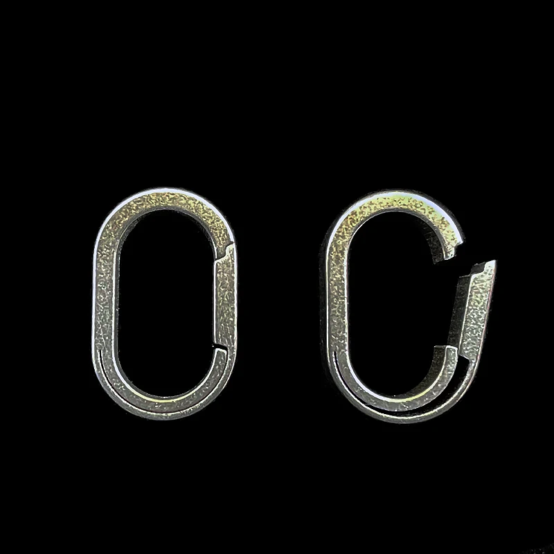 Уникальный дизайн кольцо для ключей из титанового сплава подвесной мини-ключ