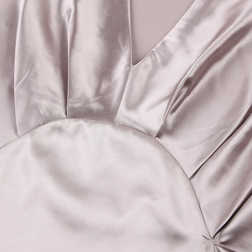 Elegant Solid Satin 2 Piece Set Women 2022 Sexy V Neck Long Sleeve Tops Trousers Home Suits Female Casual Autumn Pants Sets