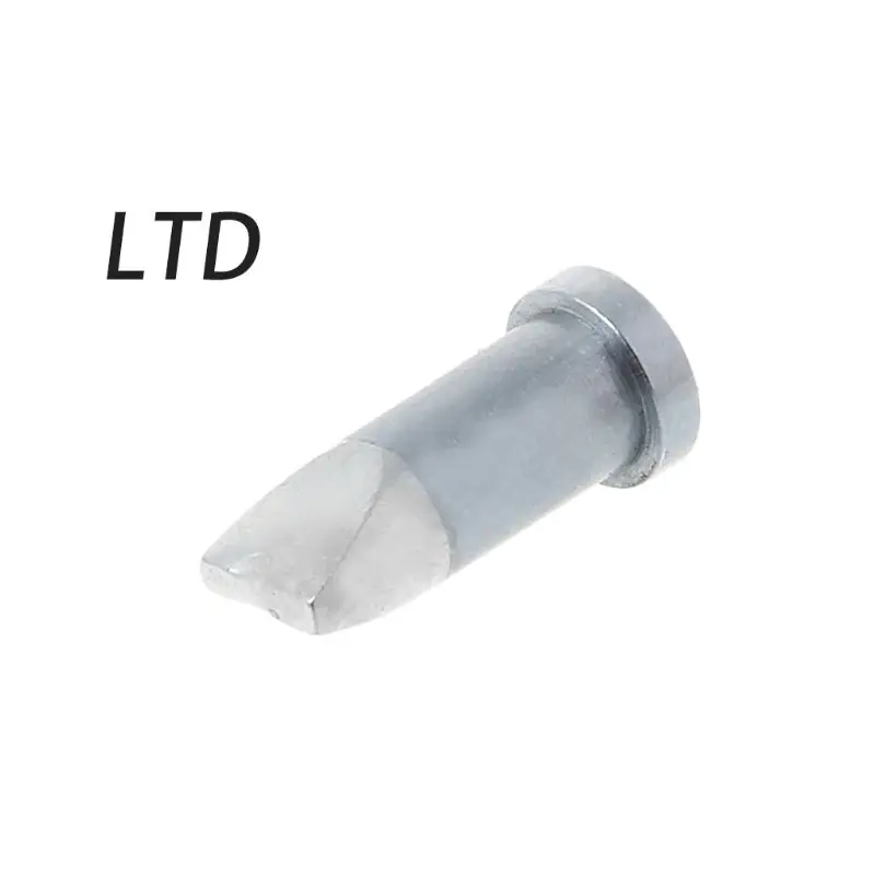 

LT Series Copper Base Lead-Free Solder Iron Tips Multilayer Electroplating Pointed/ Flat Solder Tips 8 Types Durable R9UF