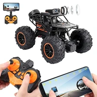 118 4wd rc car with 720p camera 2 4g radio remote control buggy off road 4x4 car boys toys for children gift free shipping