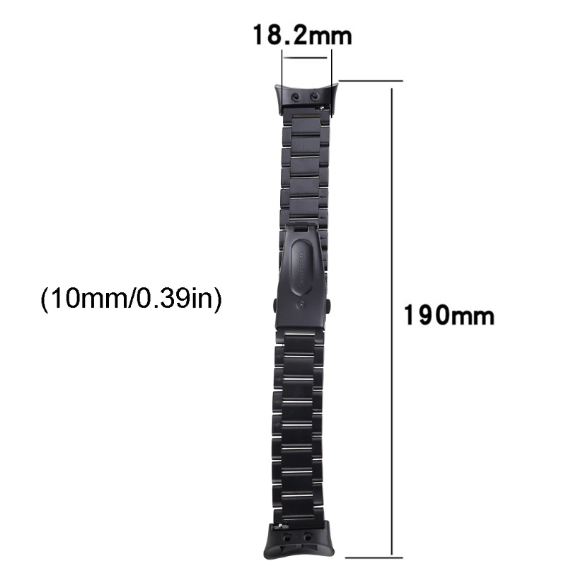 Ремешок из нержавеющей стали для наручных часов Garmin Forerunner 45 45S - купить по