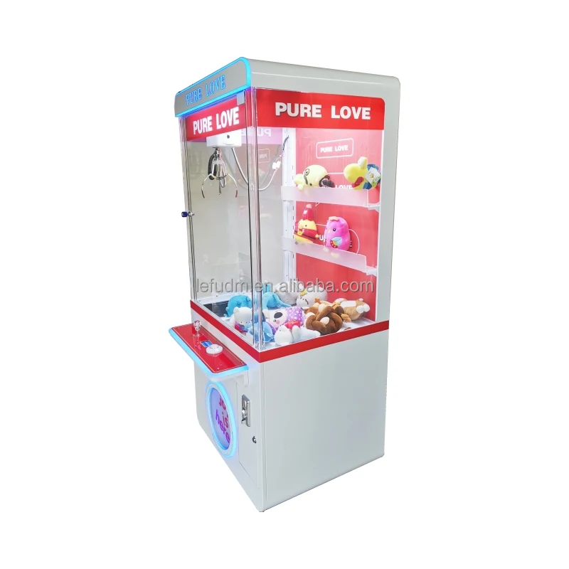 Фото Игровые автоматы Lefu Company Pure Love Crane для выдачи игрушек, автоматы с краном-манипулятором для парков развлечений №2
