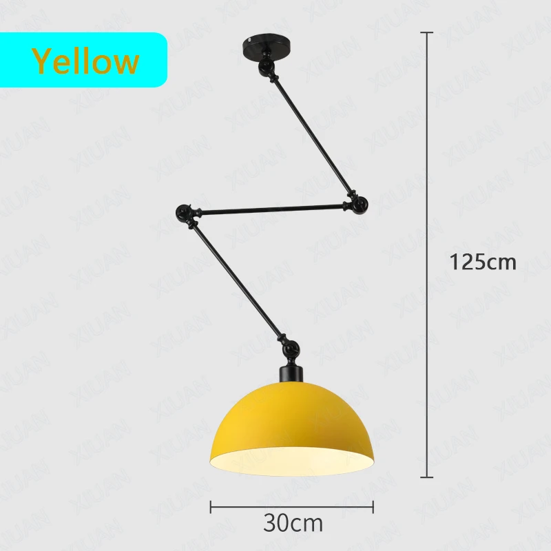 

Подвесной светильник XIUAN, алюминиевый, регулируемый, черный
