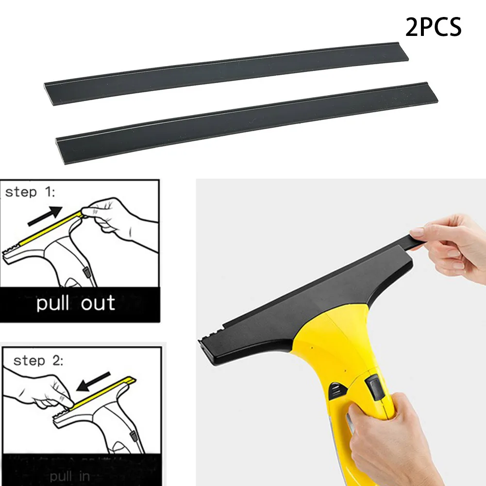 

2 Pcs 280MM Scraper For Karcher WV50 WV60 WV2 WV5 Vacuum Cleaner Household Vacuum Cleaner Replace Attachment