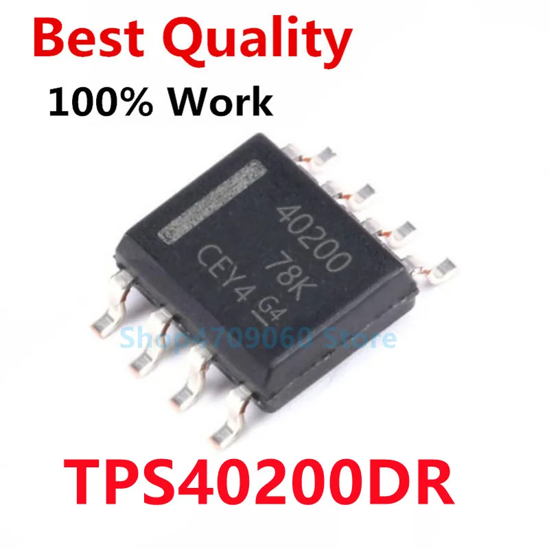 

10 шт. 100% новый TPS40200DR TPS40200 40200 SOP-8 контроллер режима напряжения