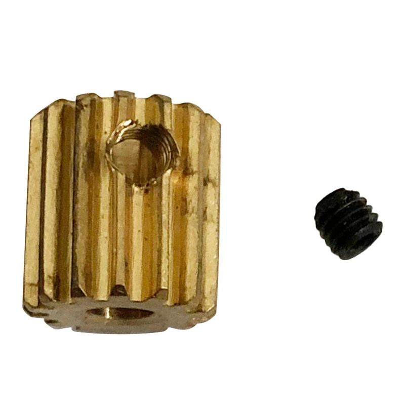 

5X Metal Motor Gear QWJ05 For Xinlehong Hosim Q901 Q902 Q903 1/16 RC Car Spare Parts Accessories
