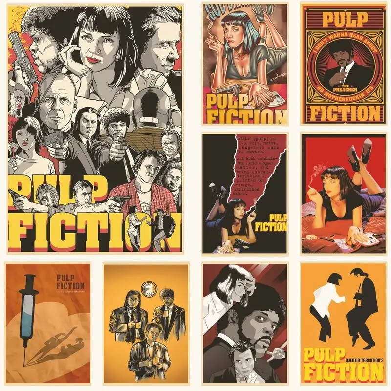 

Постеры из классических фильмов, Постер в стиле ретро, художественные наклейки на стену для дома, бара, кафе, коллекционные картины, украшен...