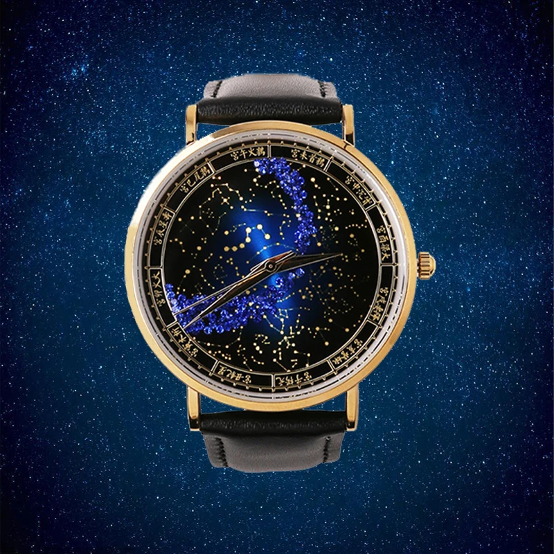 

Palace Museum North Star Map Watch Retro Best Friend Birthday Couple Gift Starry Sky Quartz Watch