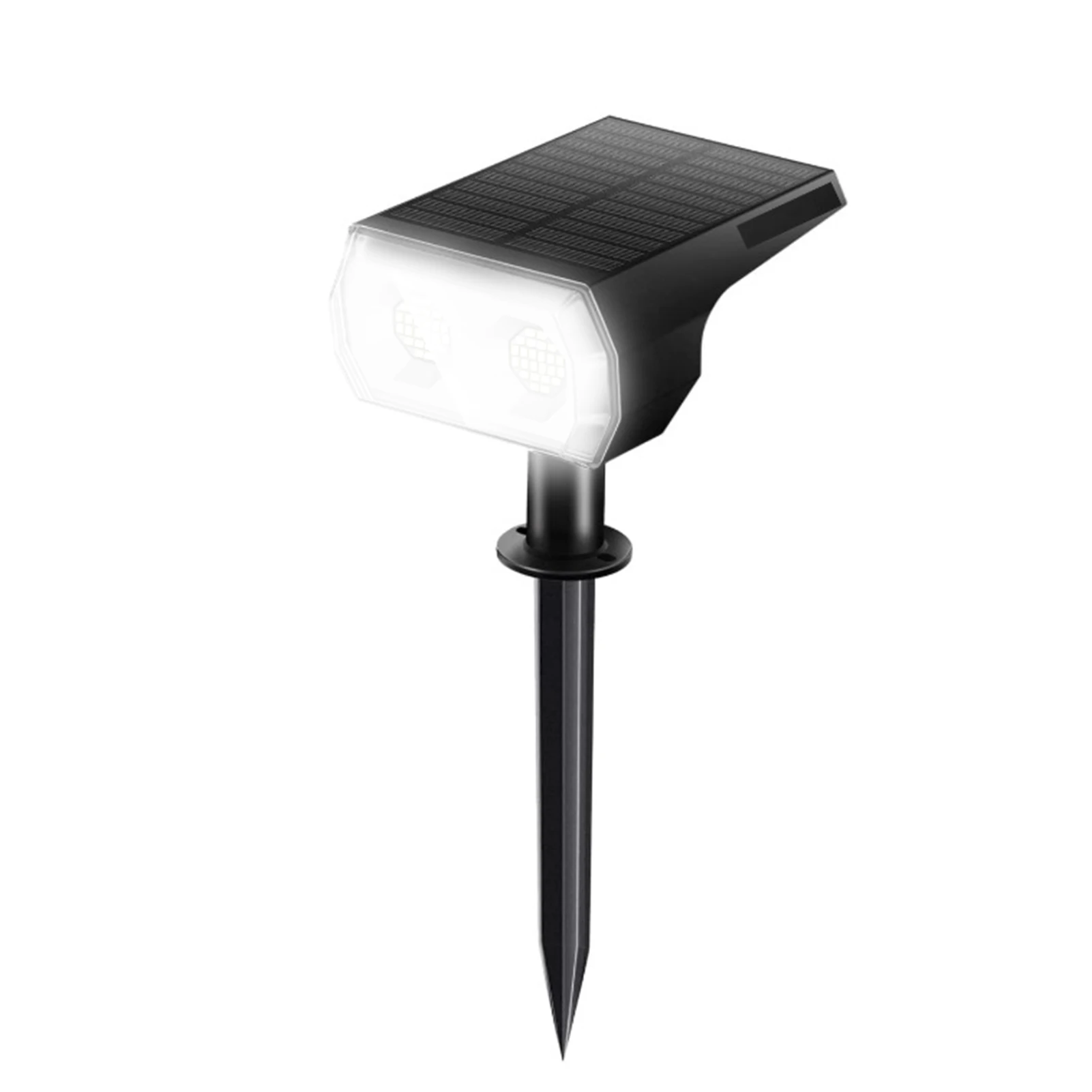 

With Screw Pack 48 LEDs Energy Saving Solar Garden Light Lawn Wall Mounted Ground Stake Waterproof Outdoor Landscape Patio Yard