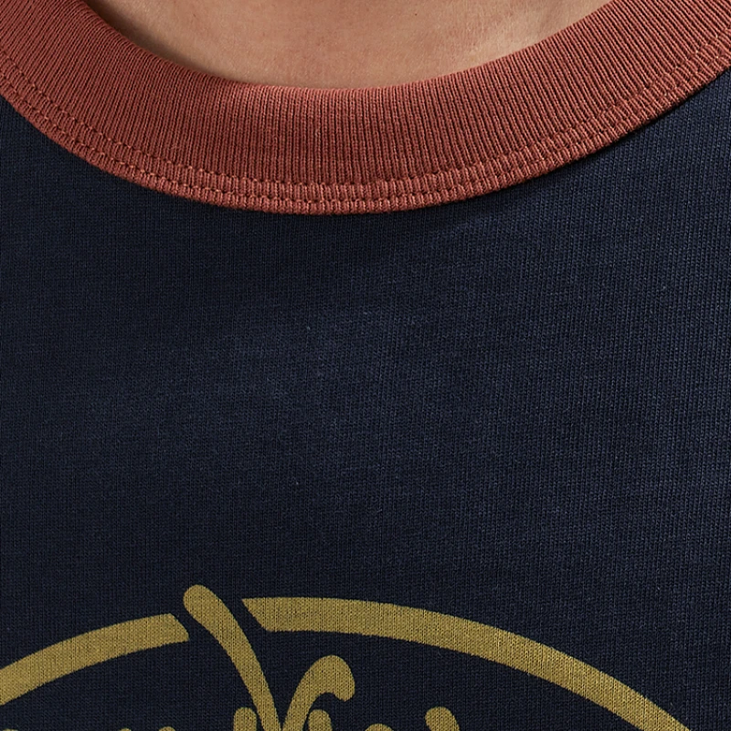 Футболка Amikaji мужская с коротким рукавом толстая хлопковая базовая одежда