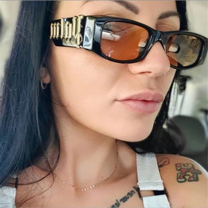 

Черные винтажные прямоугольные солнцезащитные очки KAPELUS для женщин Роскошные Брендовые очки для мужчин и женщин зонтик для досуга зеркальн...