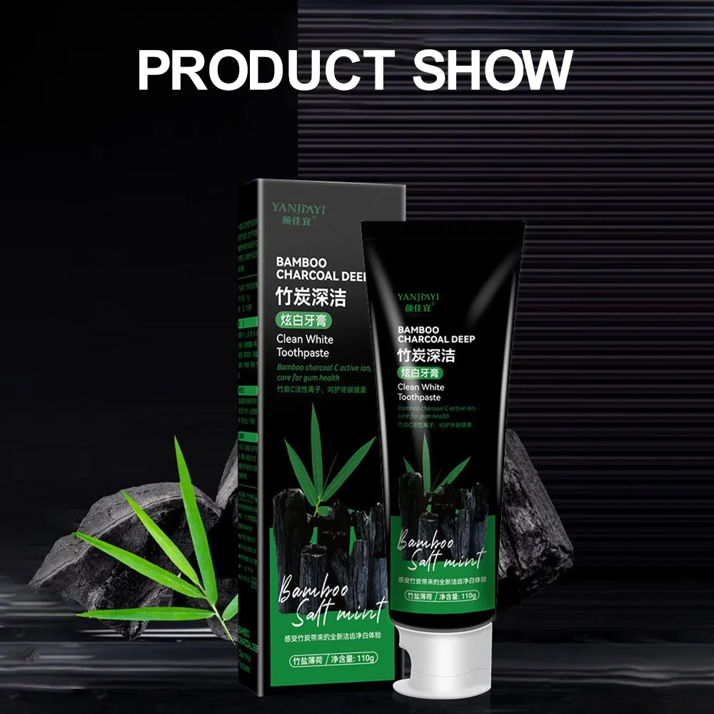 Зубная паста с бамбуковым углем 110 г
