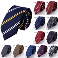 6cm skinny ties for men wedding dress necktie fashion plaid floral cravate business gravatas slim shirt accessories lot