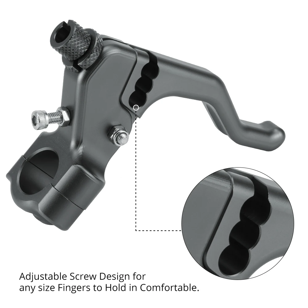 Для Honda CRF 150R 250R 250X 450R 450X 2002-2016 XR 650R 250 400 600 22 мм 7/8 дюйма короткий рычаг сцепления